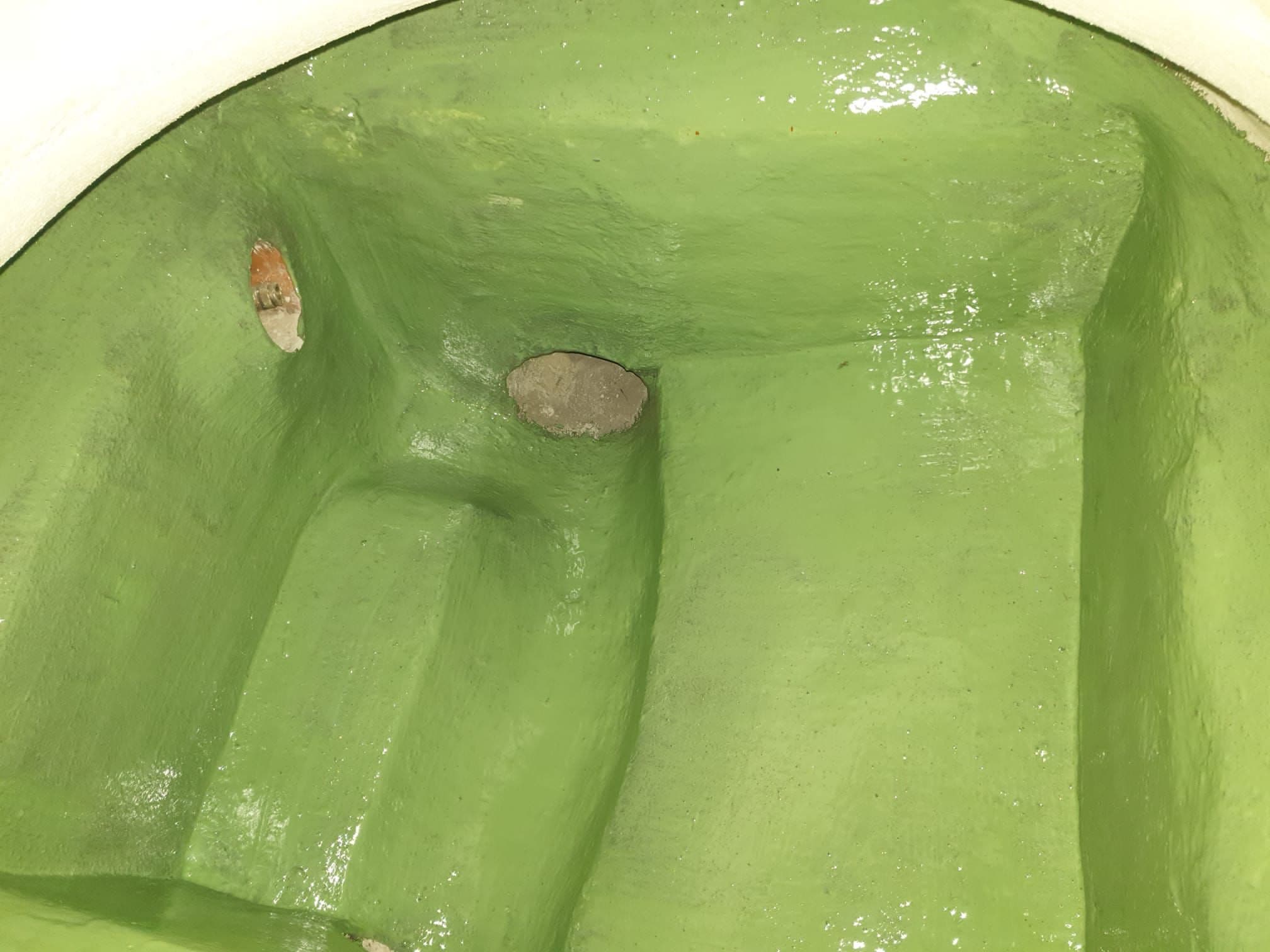 Sanierung eines Schachtunterteils mit resiShield